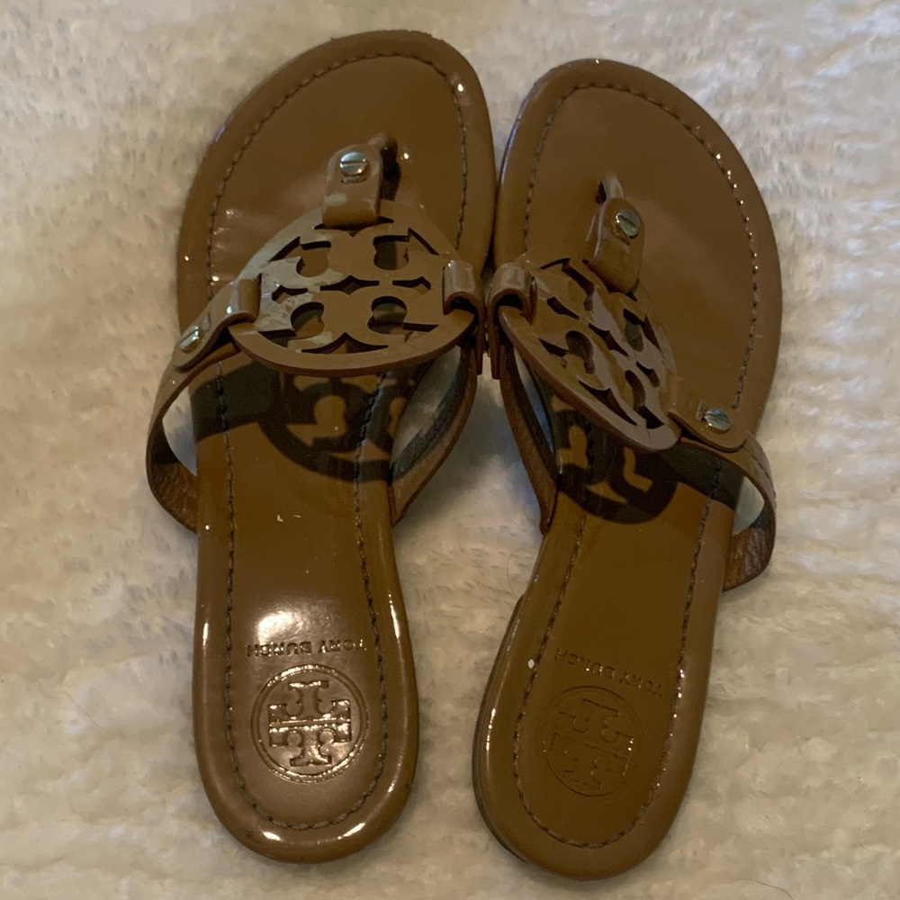 Tory Burch Miller sandals.